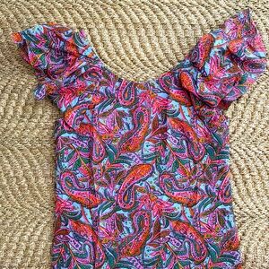 J. Crew Paisley Dress